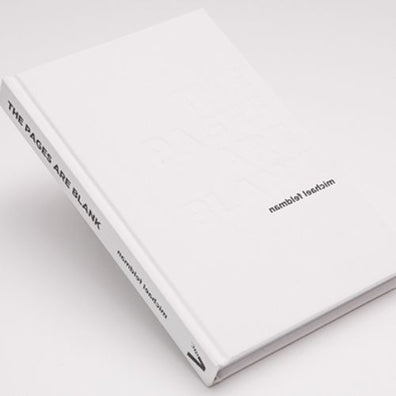 The Pages Are Blank by Michael Feldman - Book